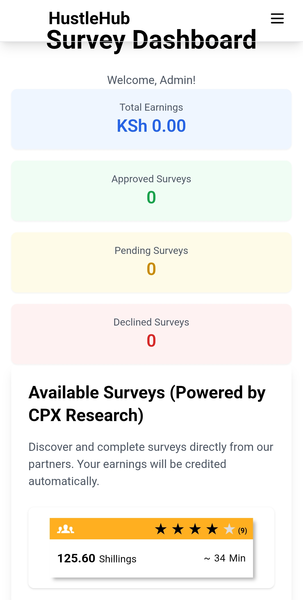 HustleHub Africa Survey Dashboard