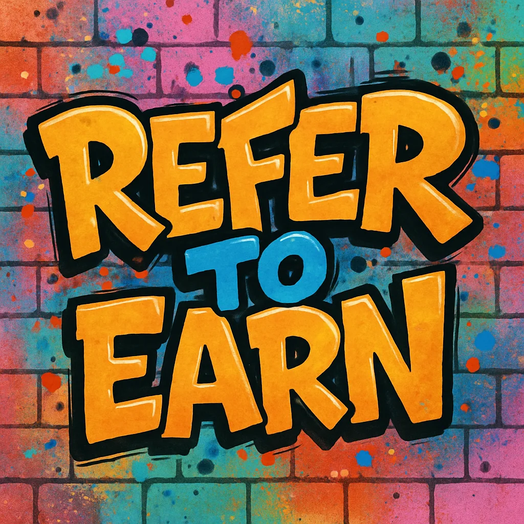 Woman earning through referrals